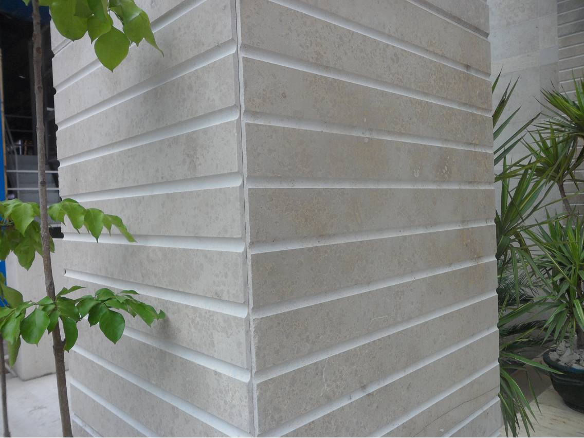 Jura Beige Limestone Wall Tiles Cladding